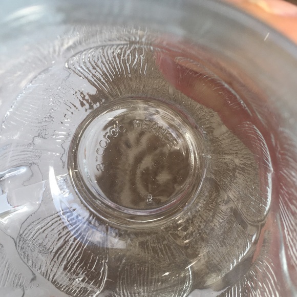 🔻Vintage🔻 1980s French Arcoroc Fleur/Flower Punch Bowl 24 Pc. Set. - Picture 4 of 12